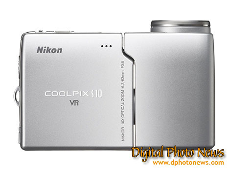 Nikon CoolPix S10 digital camera