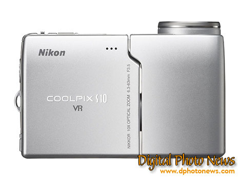 Nikon CoolPix S10 digital camera