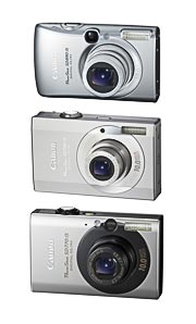 New Elph trio from Canon