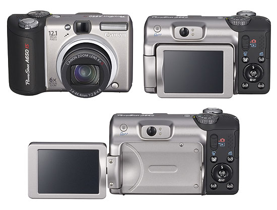 Canon Powershot A650 IS and Powershot A720 - Digital Photo News