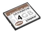 Kingston 4 GB CompactFlash Ultimate card